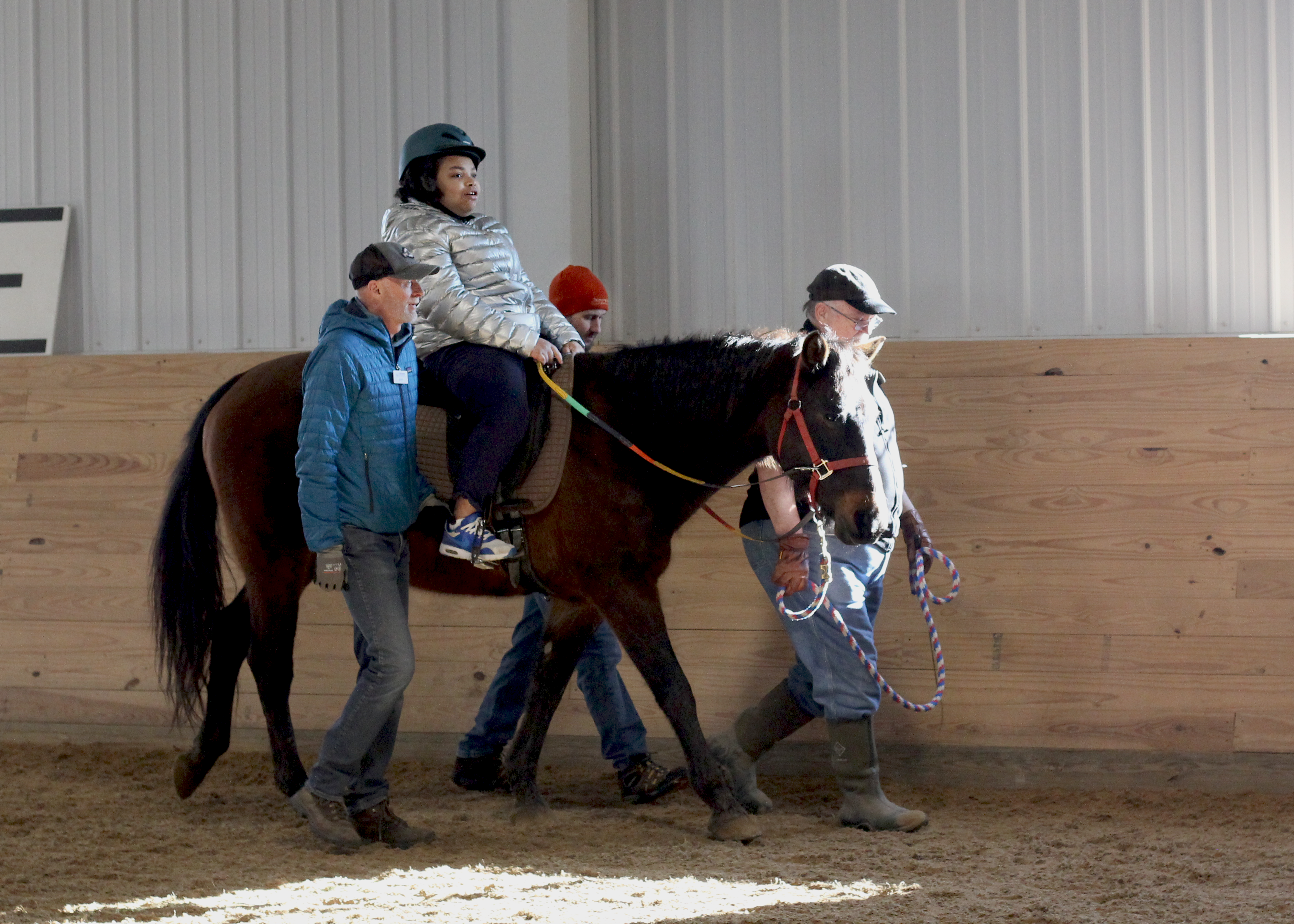 Therapeutic riding lesson