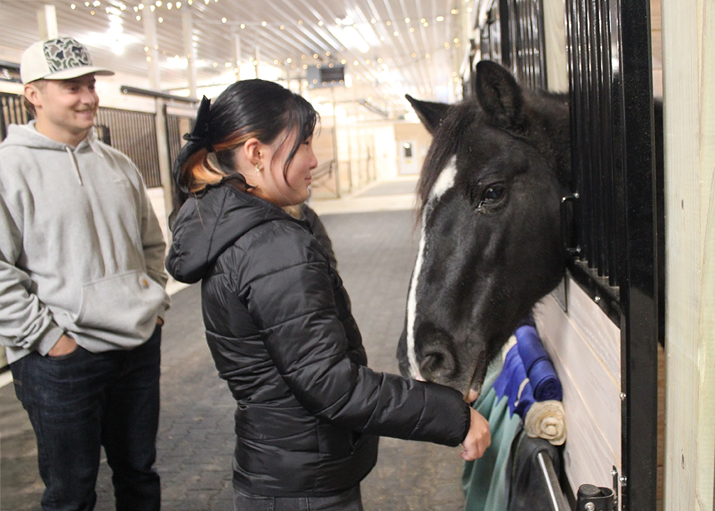 A group of high school students from the Community Foundation of Holland/Zeeland called Youth Advisory Committee came to tour Renew and got to meet Hamlet.